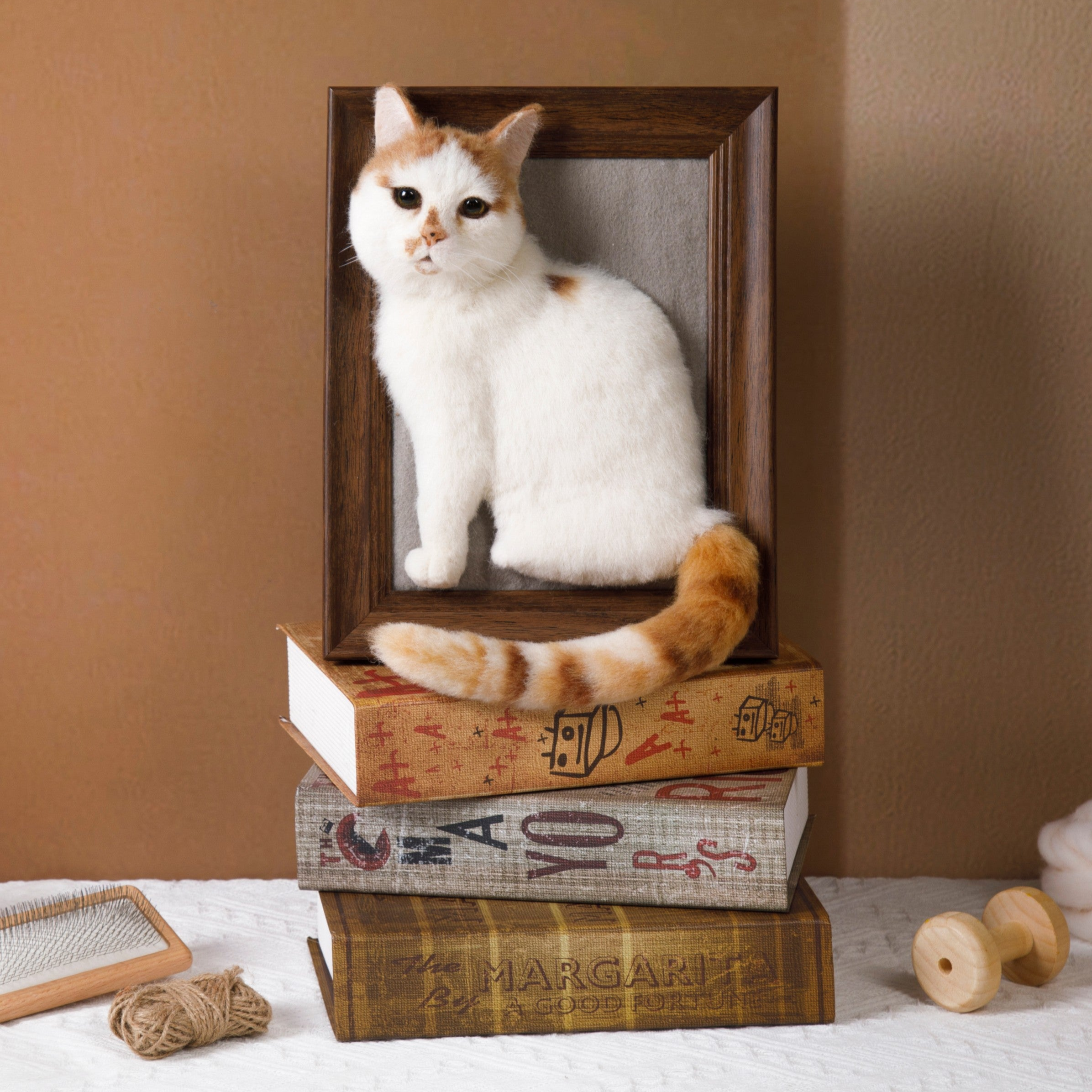 Framed Pet Portrait-Cat - Image 2