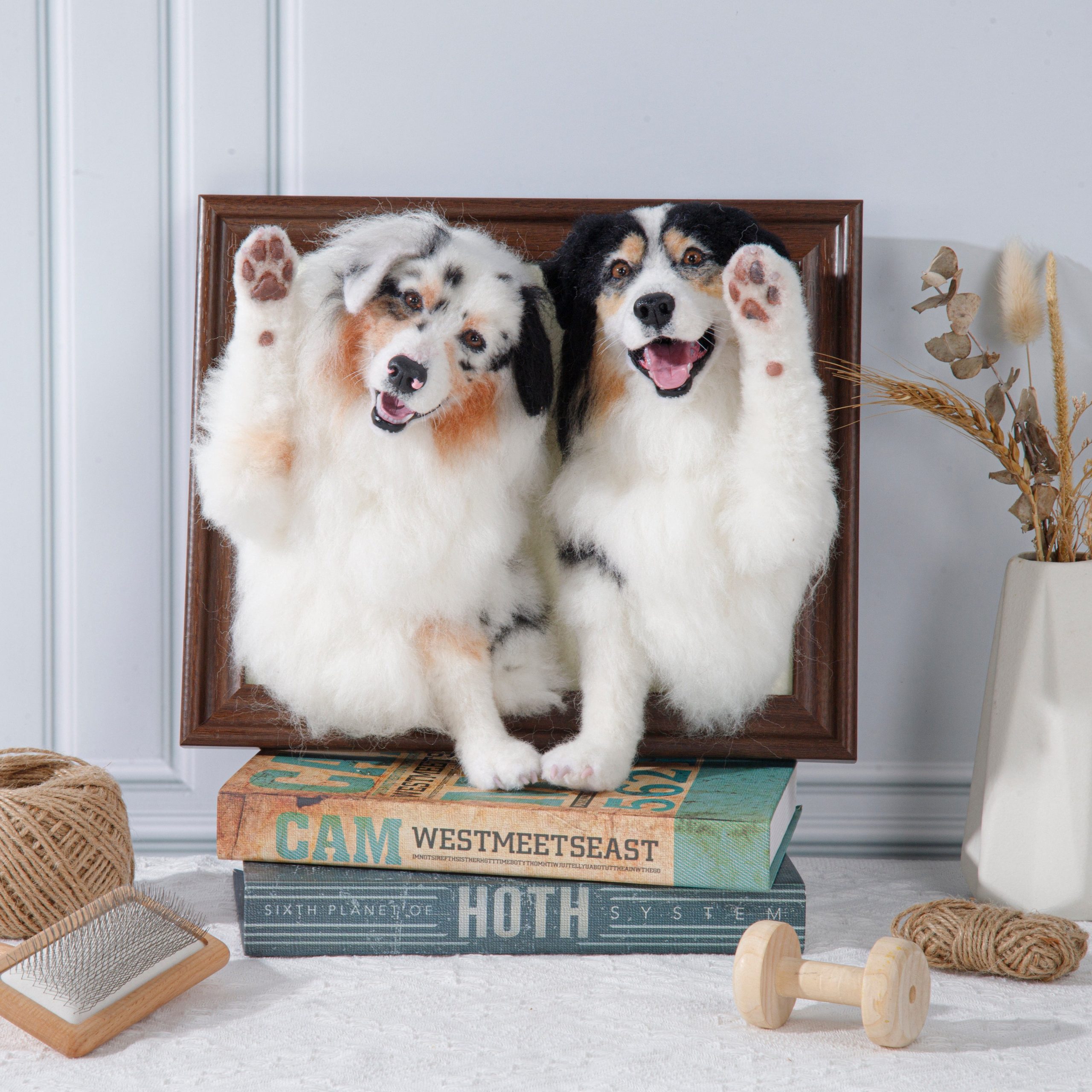 Framed Pet Portrait-Dog - Image 4